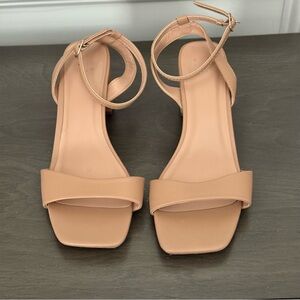 A New Day Women Sal Heels Tan Size 9.5